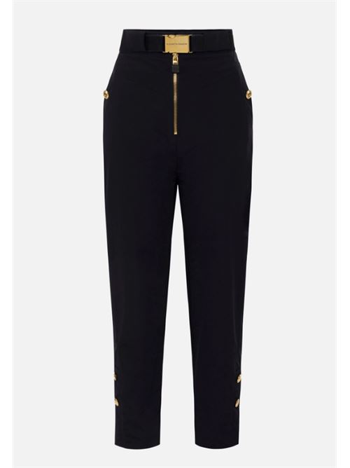 PANTALONI IN VELA TECNICA CON CINTURA